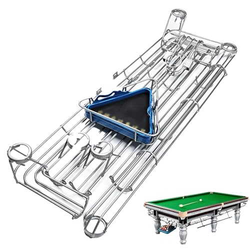 Rail coulissant en acier robuste pour retour automatique de boules