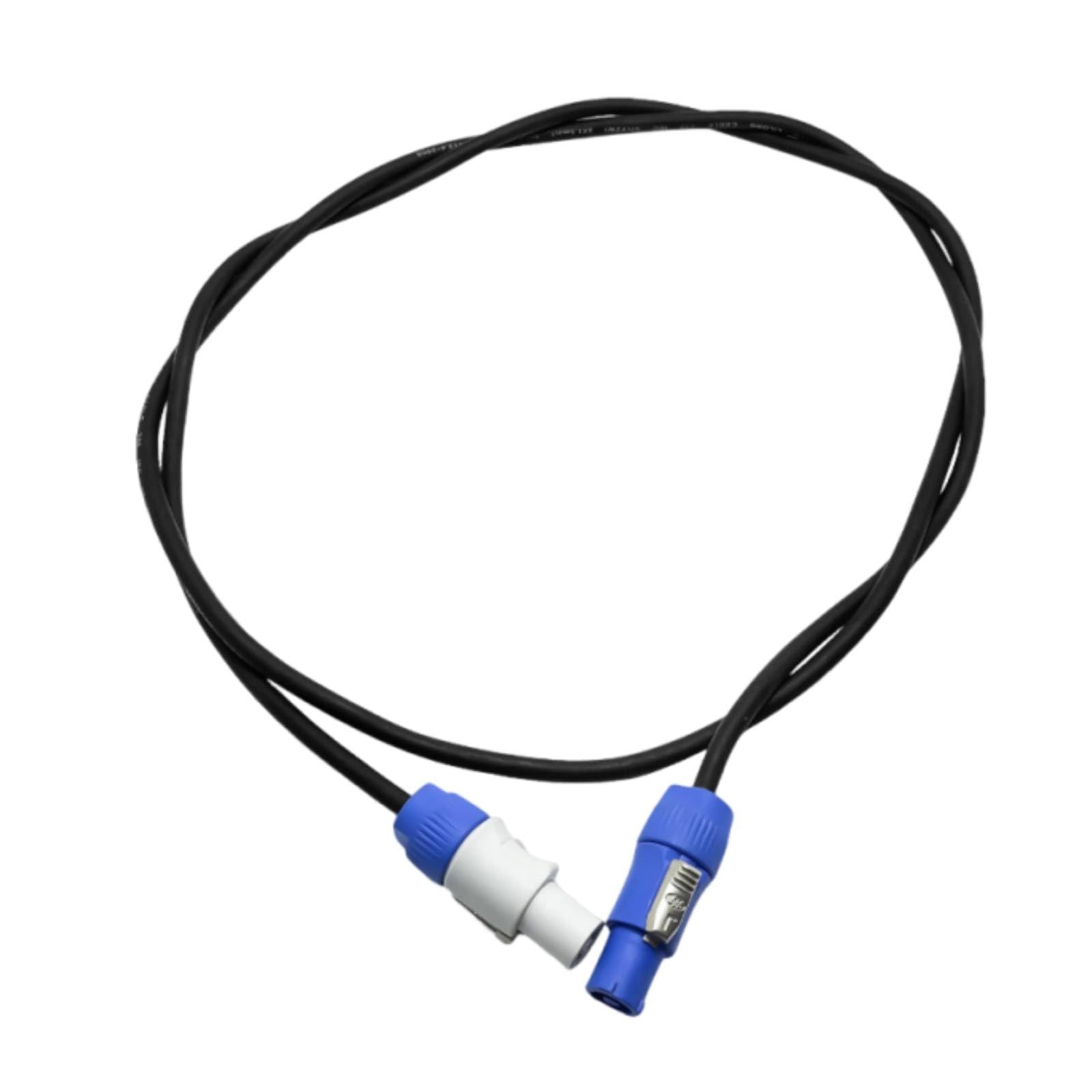 Qianly Bühnenstromkabel Steckbar Netzkabel mit abnehmbaren Steckern Flexibel Gerätekabel mit Stecker für Veranstaltungstechniker, Konzert
