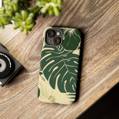 Coque compatible avec iPhone 15 motif tropical pour vos vacances