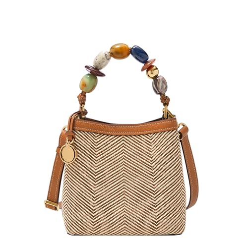 Image of Fossil Womens Jessie Small Bucket Crossbody Bag