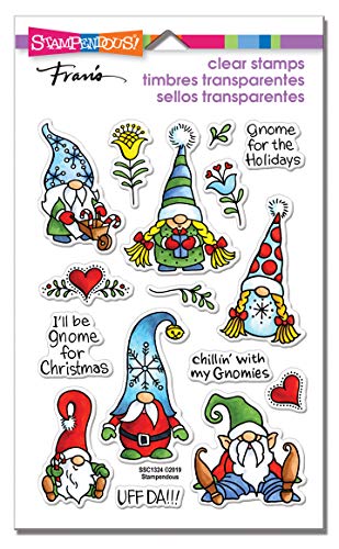 Stampendous Perfectly Clear Stamps-Holiday Gnomes