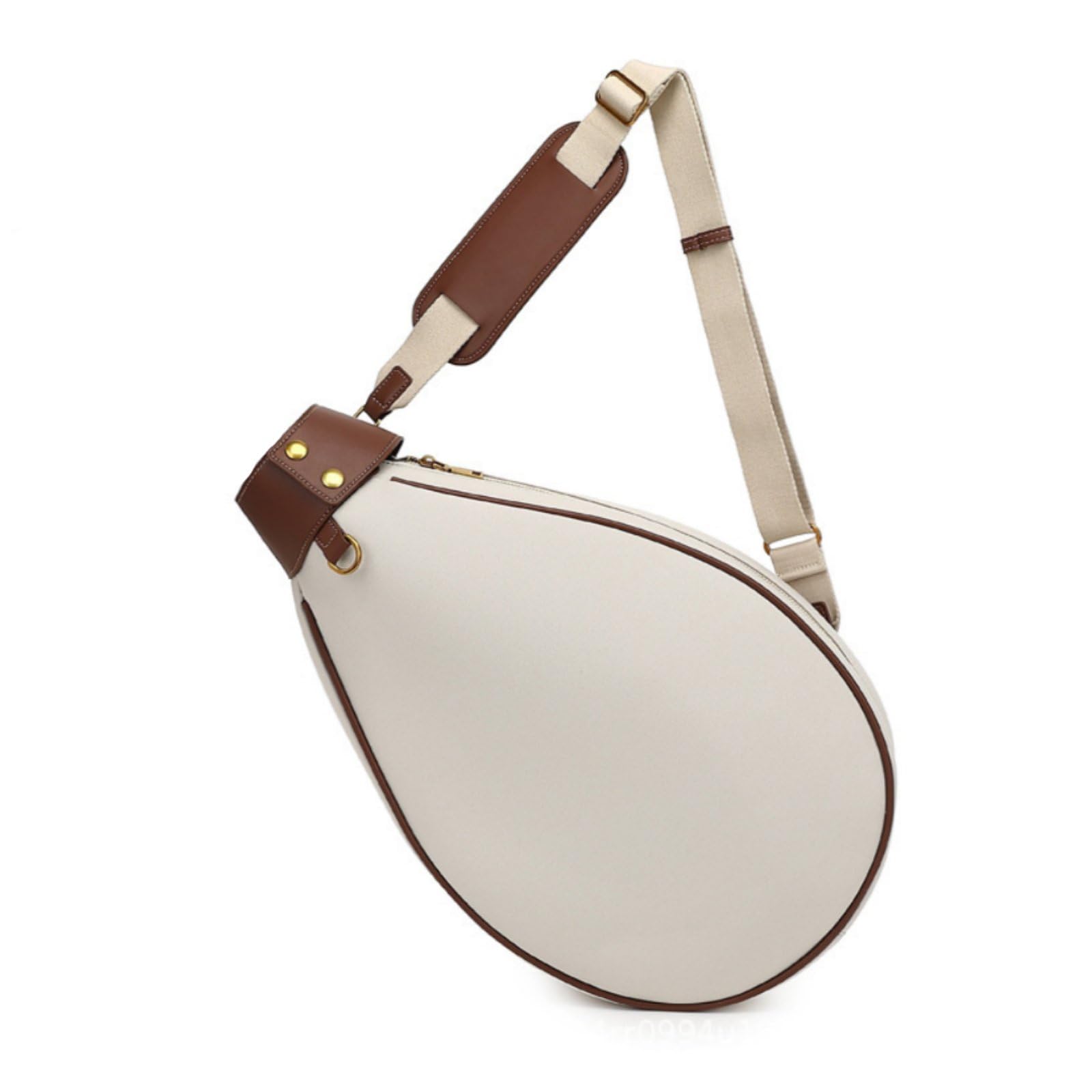 Large Capacity Badminton Racket Bag Crossbody Tennis Racket Bag Shoulder Strap Gear Tote Long-Lasting, Beige|Home & Kitchen | Home Improvement| Home Improvement-picture-16