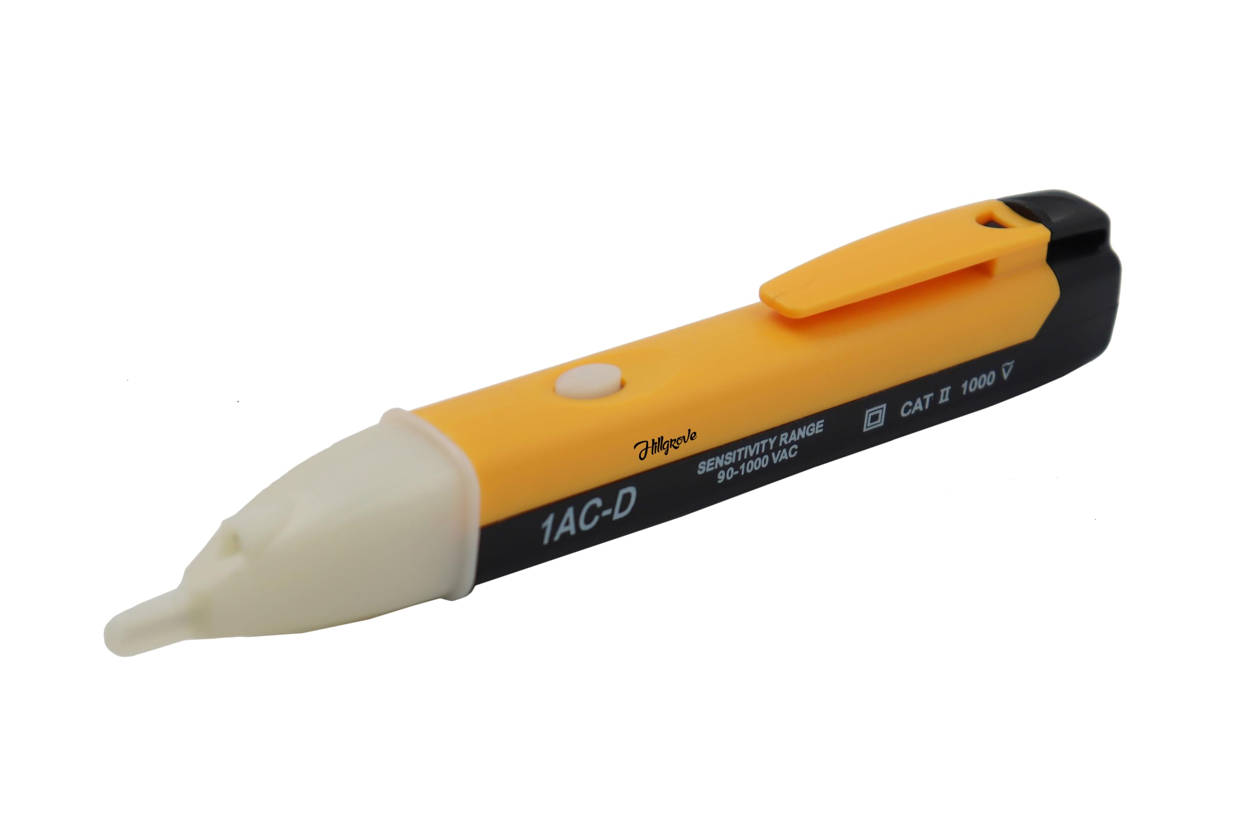 Hillgrove Electrical Non Contact Voltage Detector/Tester Pocket Pen 90-1000V with Flashlight & Beep Sound High Analog Voltage Tester ()-picture-12