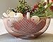 Nifty Solutions 7511COP Double Wall Mesh Decorative and Fruit Bowl, Large, Copper