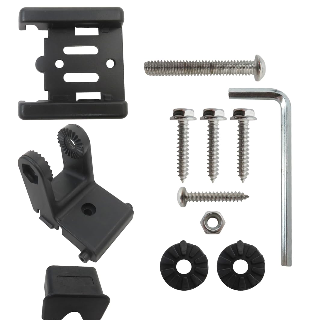 Heyai New 7400931 Transducer Bracket kit Replacement for Fish Finder Mount, for Models Helix 9 SI GPS, 1199ci SI GPS, 999ci SI GPS, Black