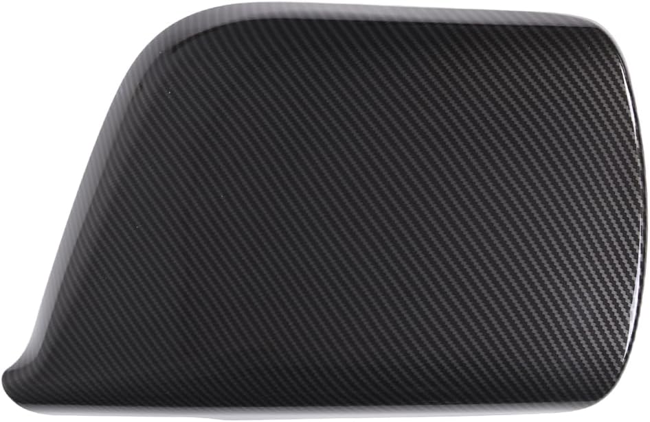 Car Center Console Pad for Chevrolet Corvette C7 2014-2019 Car Armrest Cover Leather Cushion Waterproof Car Armrest Seat Box Protector Accessories (ABS-Carbon Fiber)
