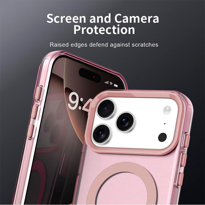 Cool Case for iPhone Air Magnetic Colorful Pink