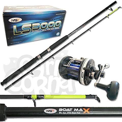 NGT Offshore Series Fishing Rod & Reel Set Cover