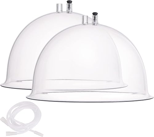 Accesorios para máquina de ventosas al vacío, Meifuly mejorados de primera calidad de 10 pulgadas de diámetro extra grandes para máquina de terapia