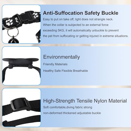 Cat Gps Tracker, Kattentracker, hondentracker zonder maandelijkse kosten, GPS-kattentracker, IP67-waterdicht, veiligheidstracker voor katten, huisdiertracker voor katten (alleen iOS) - Afbeelding 6