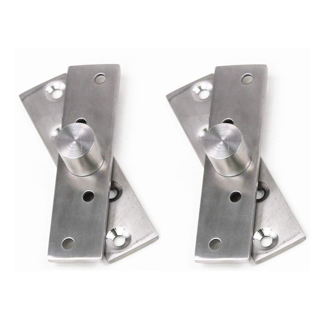 Buy Door Pivot Hinge 2 Sets Stainless Steel Concealed 360 Degree Pivot