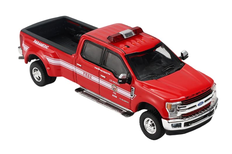 Greenlight 67070-F 1:64 Fire & Rescue Series 5 2018 F-350 - Los Angeles Fire Department Paramedic Adult Collectible LAFD