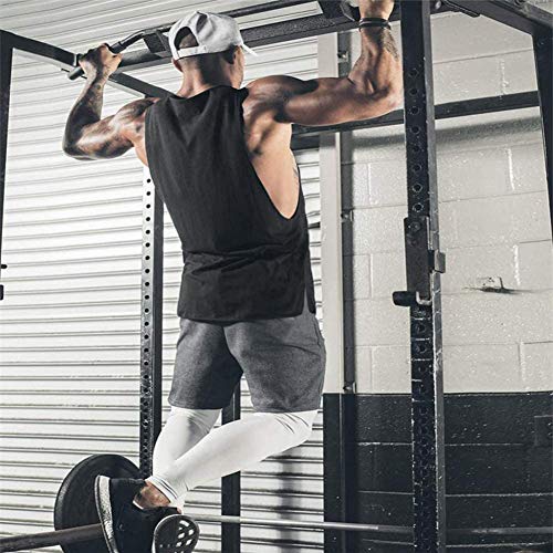 Image of COOFANDY Men Workout Tank Top 2 Pack Gym Bodybuilding Sleeveless Muscle T Shirts