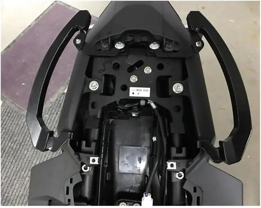 ハンドルレール後部 オートバイ後部座席グラブハンドルバー パッセンジャーグラブレールハンドル MT-07用 FZ 07用 MT 07