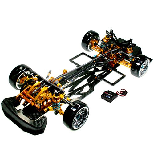 【未使用】R31 RWD GRT シャーシEAGLE RACING ゴールド Eagle Model R31 RWD Drift GRT Chassis kit (with gyro) [GO] R31-RWD