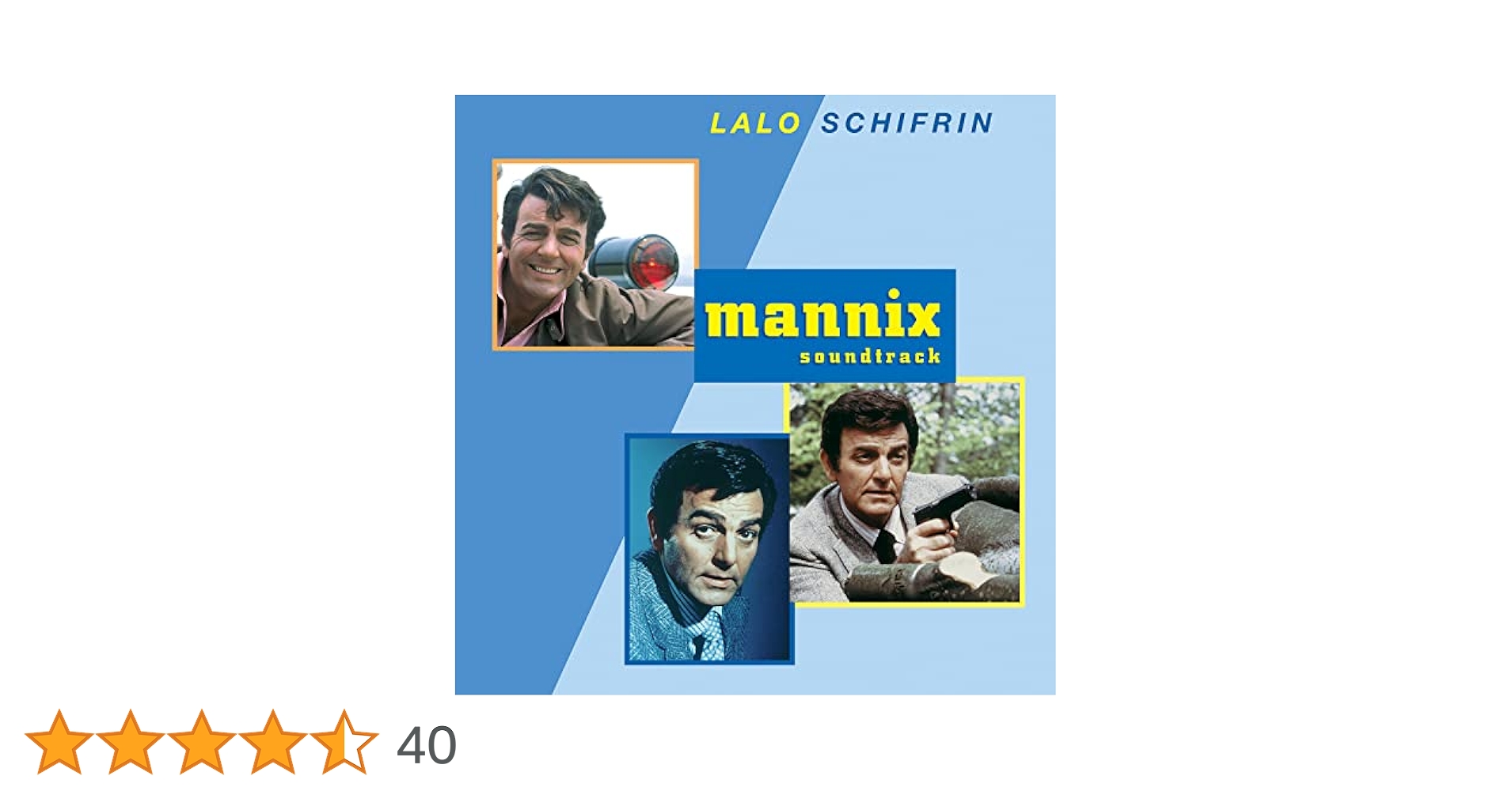 廃盤 CD MANNIX マニックス サウンドトラック ラロ・シフリン 廃盤 CD MANNIX マニックス サウンドトラック ラロ・シフリン