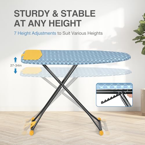 Apexchaser Ironing Board With Iron Rest thumb #1