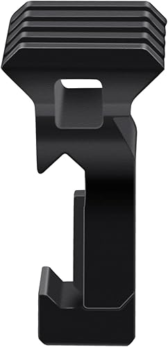 Miniatura 7 de 90  Picatinny Offset Rail Mount, 3 4 5 ranuras 90 grados Offset Picatinny Rail Mounts Aluminio Bajo Perfil Adaptador para Linterna Laser Visión