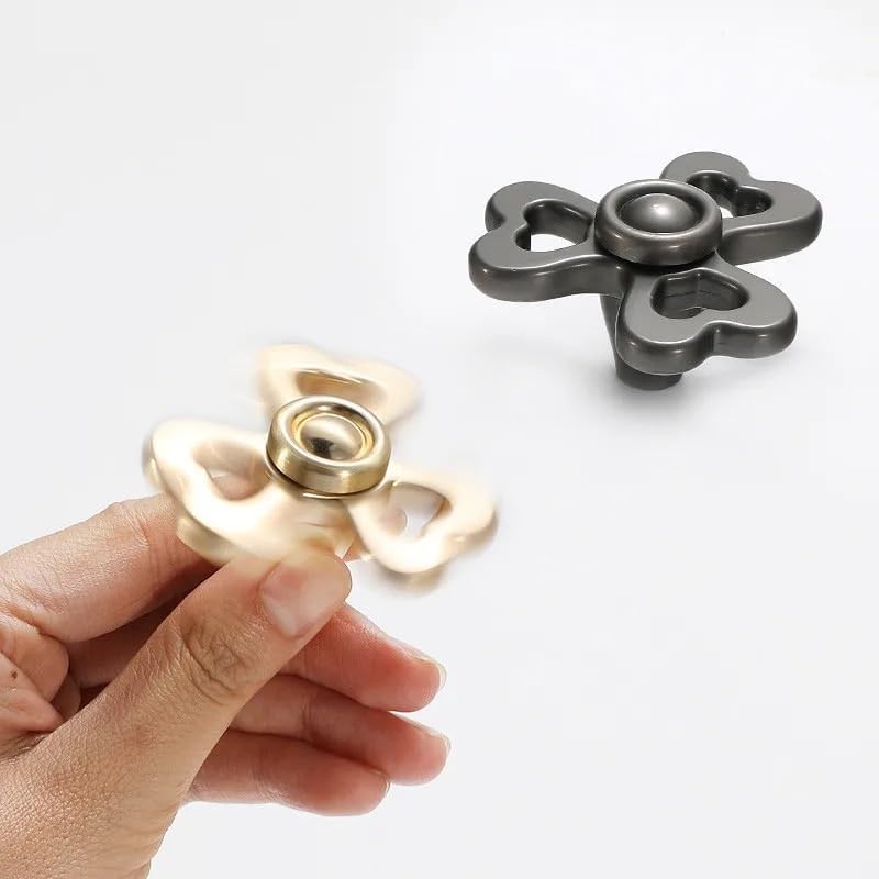 Creative Rotatable Furniture Handle Poignee Meuble Cabinet Knobs and Door Cupboard Drawer Kitchen Pull Rotating Gyro Handle 1Pcs (Color : Gold)