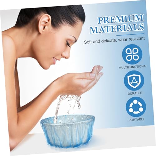 300 protectores para lavabo de salón azul miniatura 3