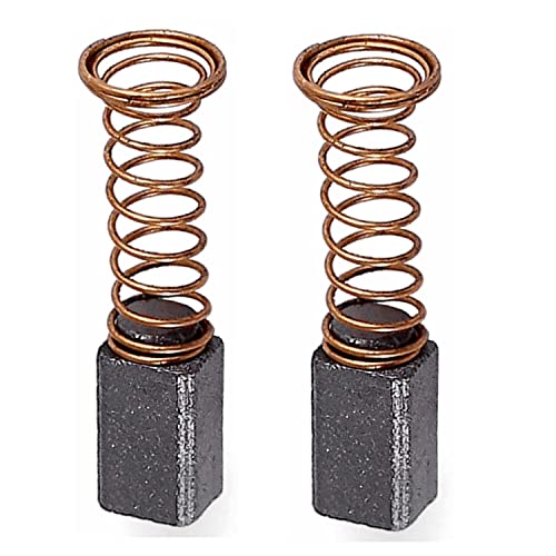 BRICOAMIGO – Escobillas de carbon compatibles con DREMEL 300, 395, 595, 3000, 6000 - (4,6x5,3x8)