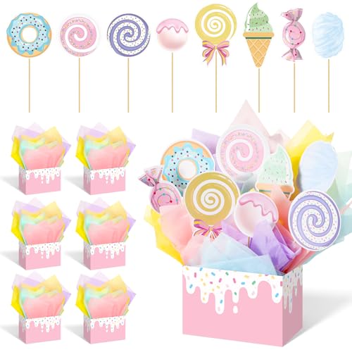 AceOrbit Pastel Candy Party Centerpieces