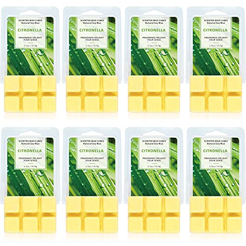 SCENTORINI Wax Melts, Fall Scented Wax Melts, 6 Pack, Cinnamon Roll, Salted Caramel Cream, Marshmallow Dreams, Sicilian Lemon, Golden Apple, Vanilla Cake fall food - 6 pack