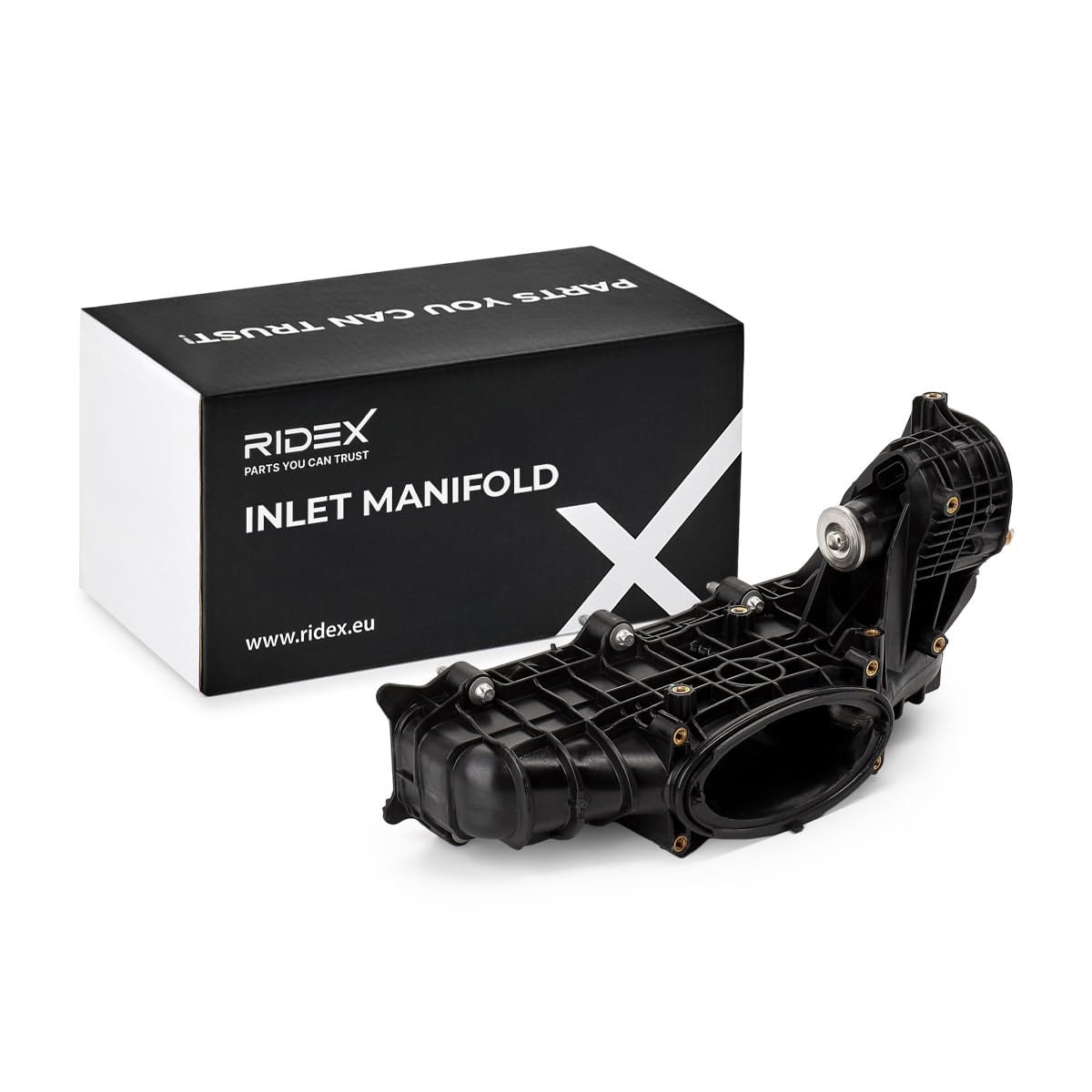 RIDEX 1640F0131 Raccordo Collettore aspirazione con regolatore/attuatore con guarnizioni con bulloni/viti Compatibilità con MERCEDES-BENZ VITO/MIXTO Furgonato W639 Diesel