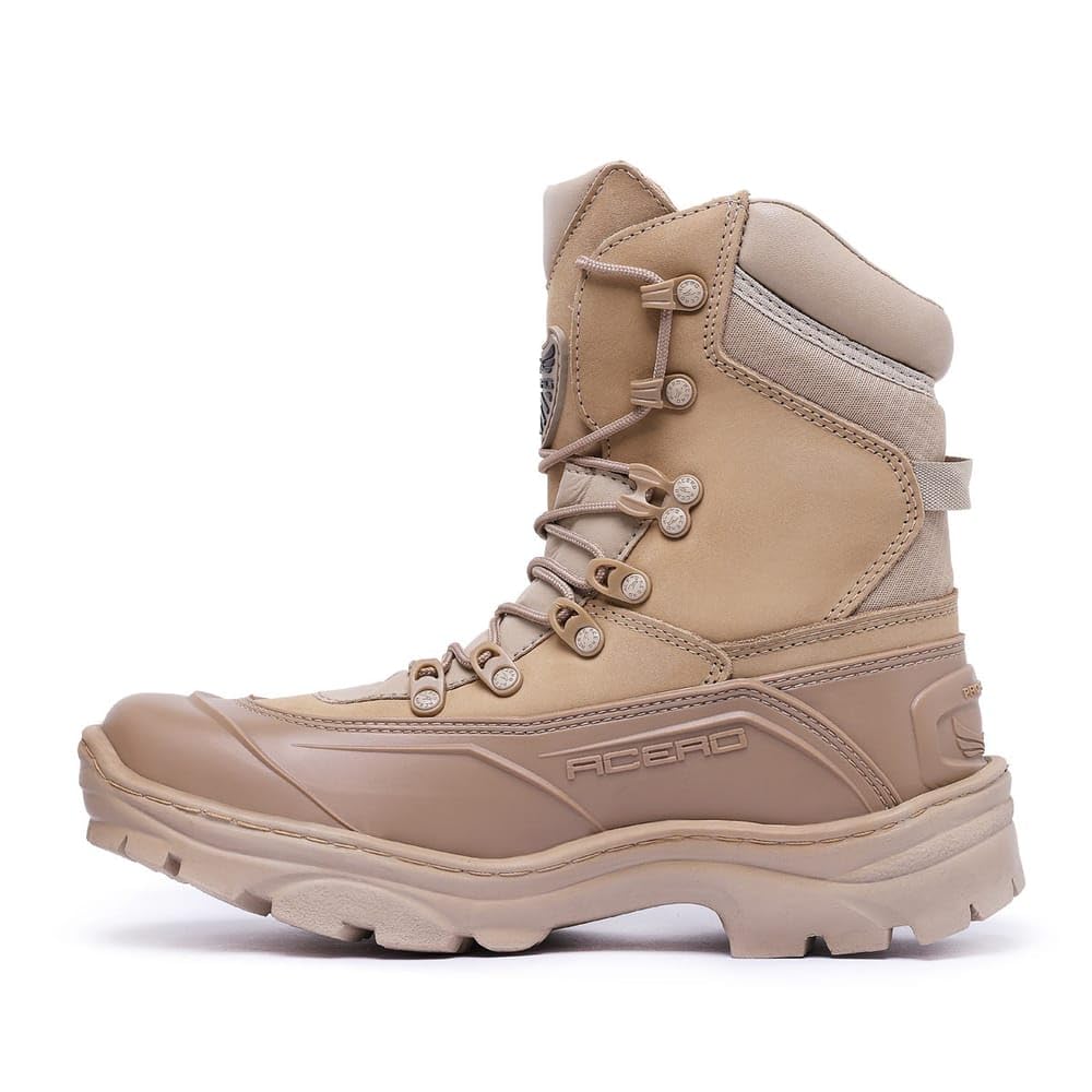 Bota Coturno Militar Tiger Pró, Couro Resistente, Design Tático, Solado Robusto para Uso Militar em promoção! Veja a oferta e mais achadinhos de Botas & Coturnos Masculinos 6 Hoje é o melhor dia para comprar Bota Coturno Militar Tiger Pró, Couro Resistente, Design Tático, Solado Robusto para Uso Militar com aquele preço maroto! Promoção! Aproveite a oferta! 6