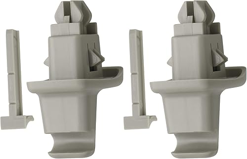 Miniatura 2 de APPERFiT Soporte de retención de clip para visera solar, color gris, compatible con Chevy ExpressGMC Savana 1500 2500 3500 reemplaza 25840046