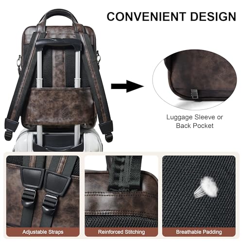 Mochila para portátil vegana Shrrie unisex 15.6 pulgadas miniatura 4