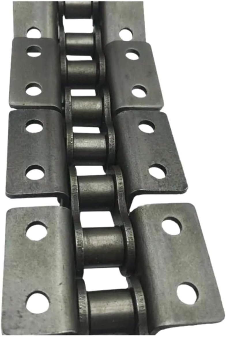 1pc 1.5M Length Drive Roller Chain Machine Transmission Conveyor Chain with Wings Single Double Hole(06B 2 Wings 1 Hole)