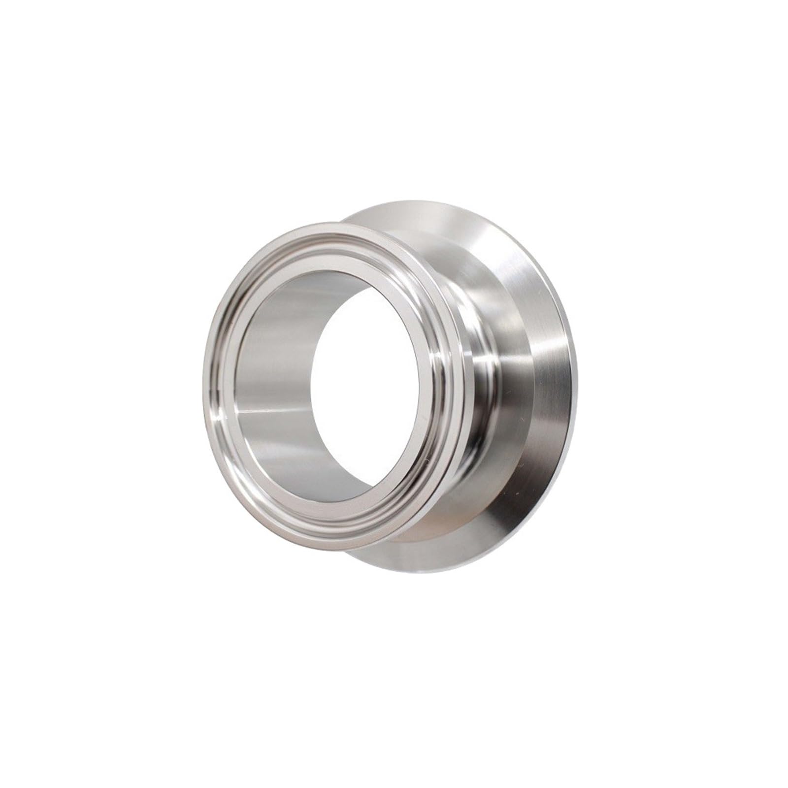Cscpexcz One Color 1Pcs 2 Inch × 1.5 Inch Fitting End Cap Tri Clamp Ferrul Reducer Stainless Steel 304 Concentric Clover(64Mm-77.5Mm)