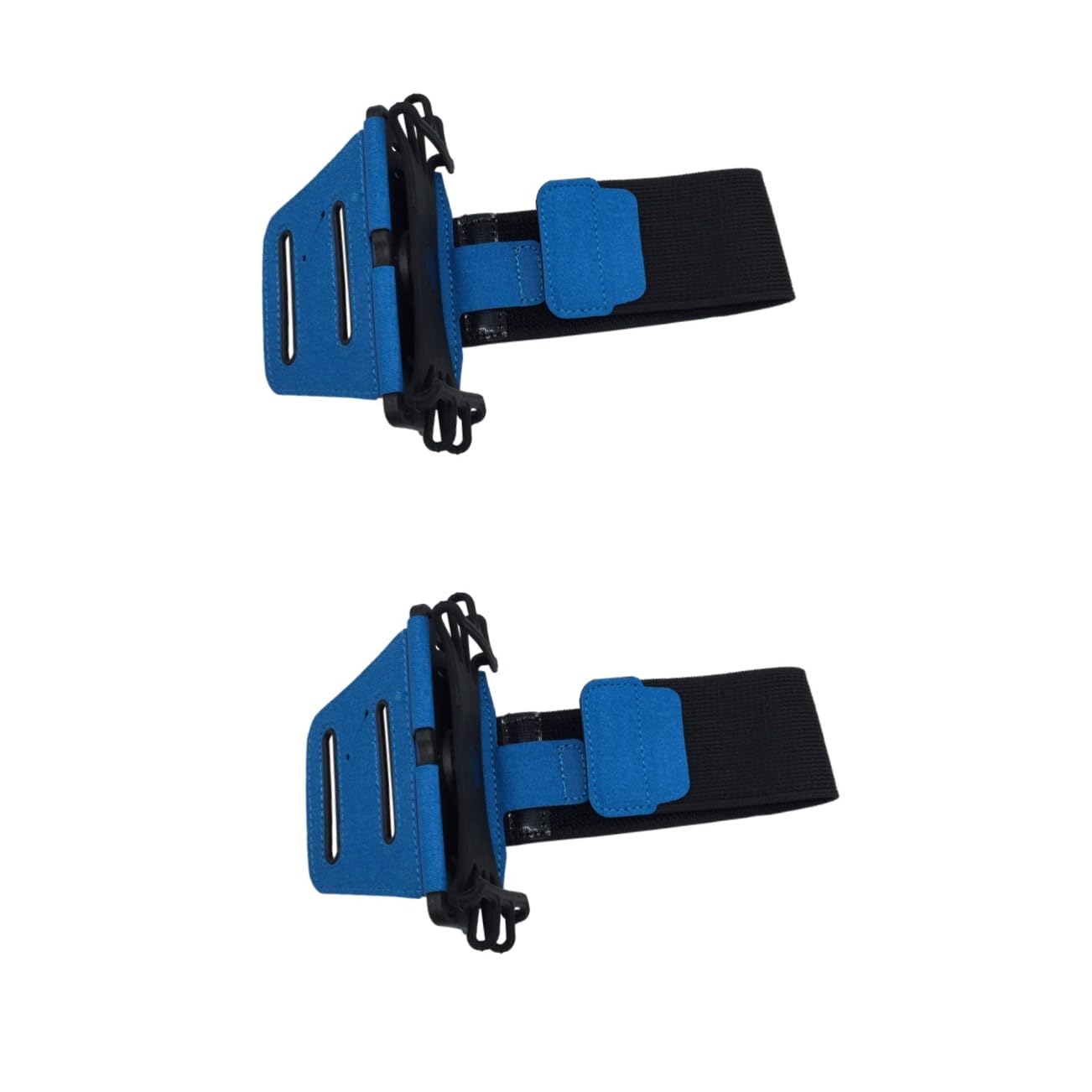2 Pezzi 180 Regolabile Fascia Da Braccio Per Telefono Cellulare Sportivo Supporto Per Cellulare Da Corsa Fibbia Della Cintura Porta Di Ricarica Di Facile Accesso Slot Per Cuffie