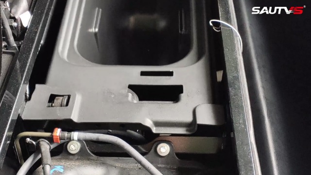 SAUTVS Under Seat Storage Box, Underseat Storage Bin Set Organizer