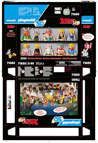 Playmobil 71680 Asterix: Figure Set, collection play figures, asterix collectors and fans, fun imaginative role-play, playsets suitable for children ages 5+ - Image 3