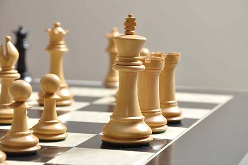 Miniatura 15 de The House of Staunton - The Congress Chess Set - Pieces Only - 3.75" King Palisandro dorado y boj natural,Boj Ebonizado y Boj