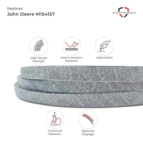 Image of MightyRugged M154157 Drive Belt for John Deere Z425 Z445 Z465 EZtrak