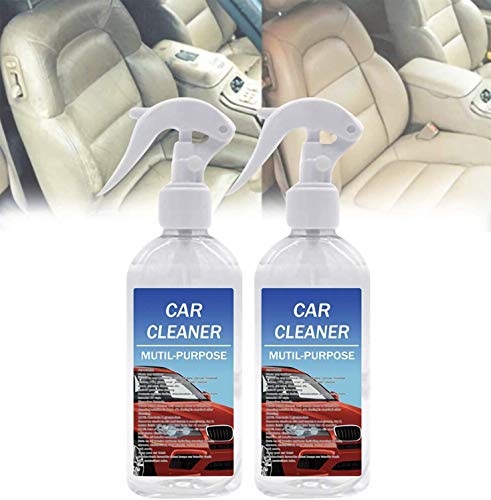 100ml Stainout All-in-1 Bubble Cleaner for Car, Foam Spray Grease Cleaner? All Purpose Bubble Cleaner Spray Kitchen? for Any Material Including Fabric, Canvas, Finished Leather (2pcs)