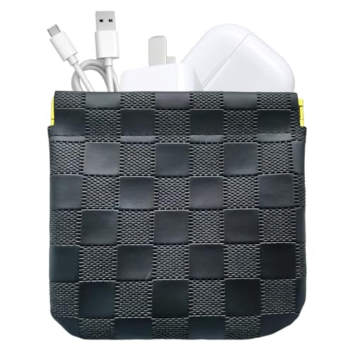 Pequeña bolsa de cosméticos | Portabracelet con cierre automático - Organizador de maquillaje de viaje - para mujeres, niñas, novias, estudiantes, viajes, gimnasio, boda, playa, camping, auriculares