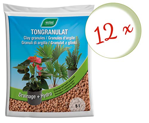 Oleander Hof® Value Set of 12 x West Country® Clay Granules 5 Litre + Free Oleander Yard Flyer