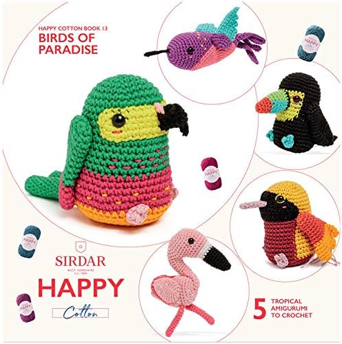 Sirdar Happy Cotton Book 13 Birds of Paradise - BK 543