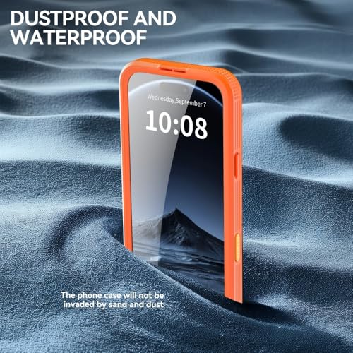Coque iPhone 17 Air bleue silicone rigide étanche intégrale