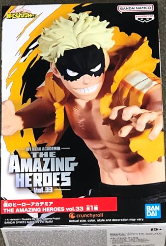 Banpresto My Hero Academia - Fatgum - Figurine The Amazing Heroes 15cm