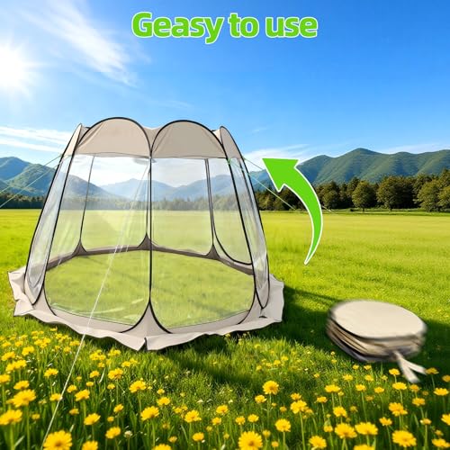 Carpa camping tipo burbuja para 8 personas miniatura 5