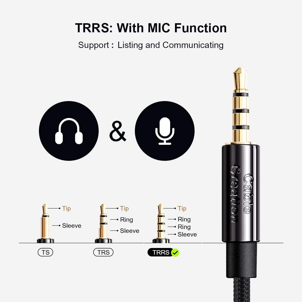 CableCreation TRRS Cable - Image 5