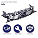 JustDrivably Replacement Parts Front Grille Grill Assembly Black Shell And Insert Compatible With Honda Civic 2009 2010 2011 Sedan