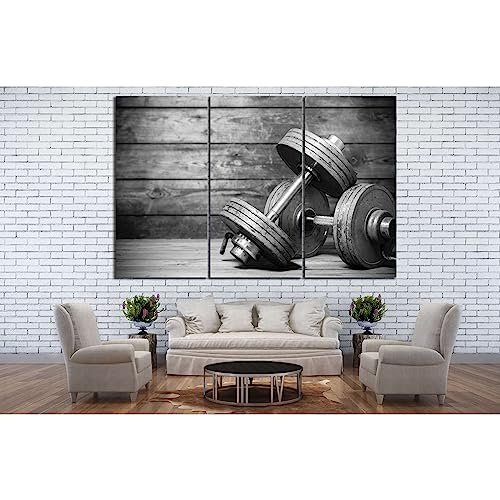 Toile ZELLART Dumbbless №200 pour sublimer votre décoration de salon