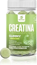 Super Gummy Creatina (60 gomas), Uva Verde, Super Nutrition