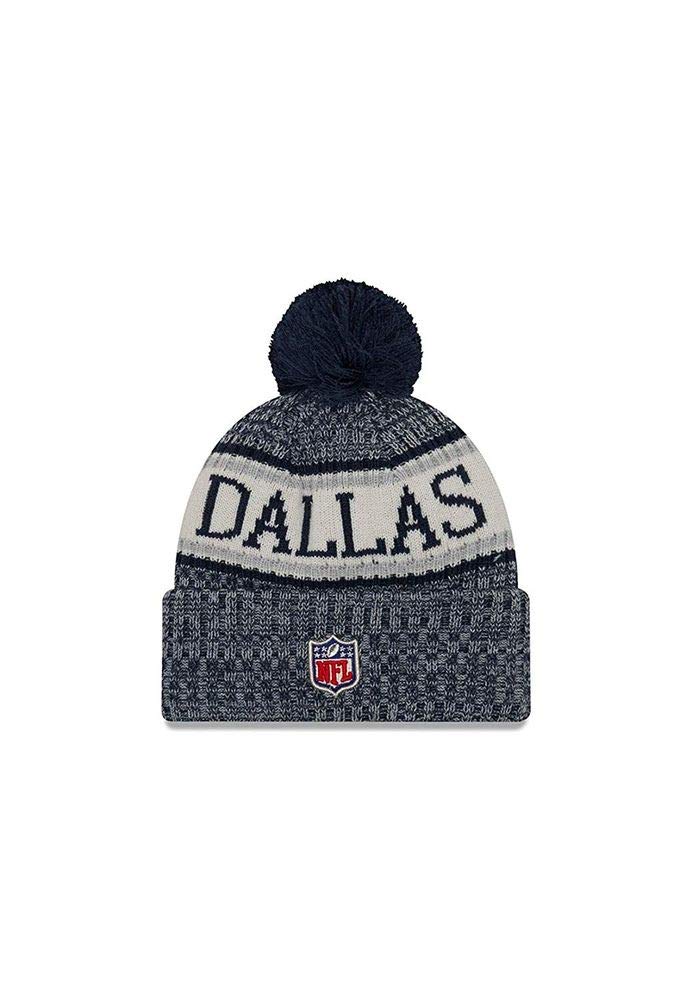 New Era Cincinnati Bengals czapka z pomponem - NFL Sideline dzianina, pomarańczowo-czarna